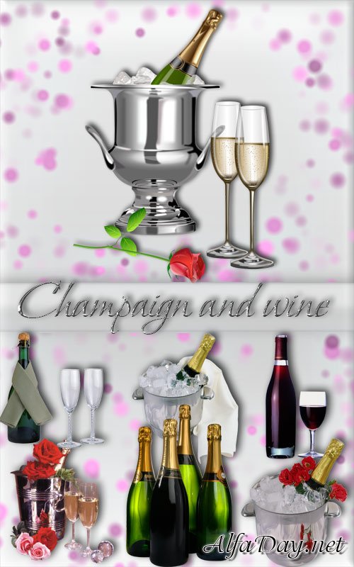 Champaign and wine