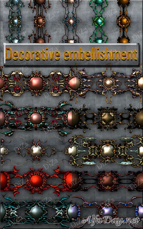 ������������ ��������� PNG / Decorative embellishment