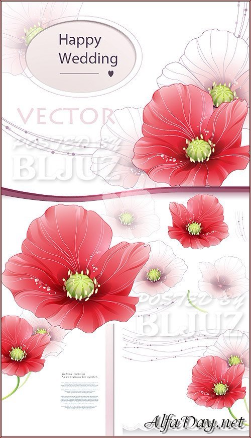 Happy Wedding Vector