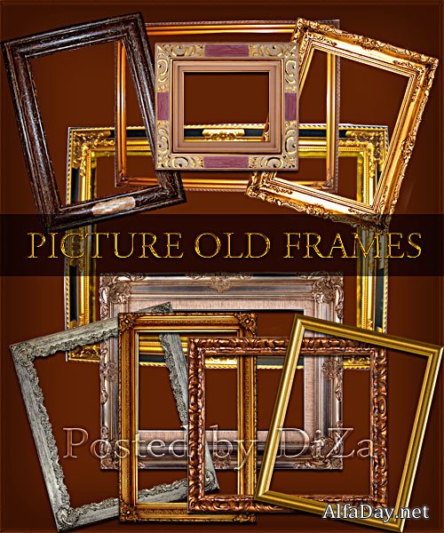��������� ������ � ��������� / PICTURE OLD FRAMES