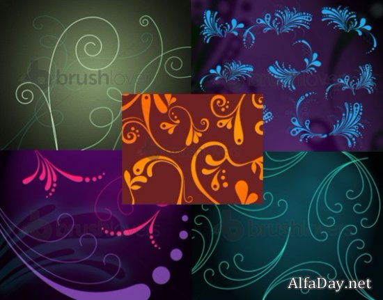 ����� ��� Photoshop - ������� / Swirls