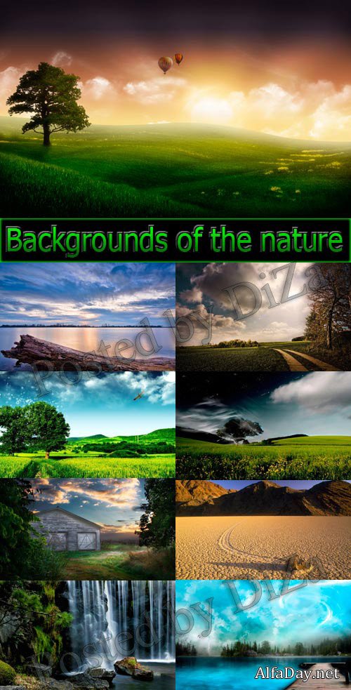 Backgrounds of the nature