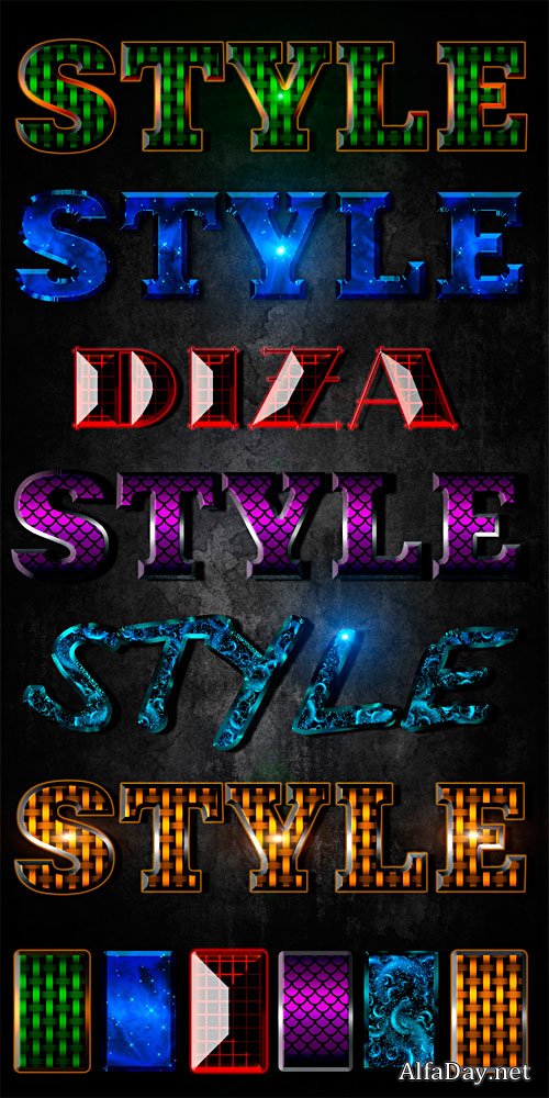 Text styles by Diza - 5