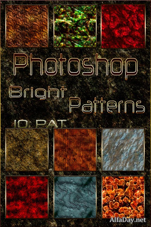 ����� ����� ��� Photoshop /Bright patterns