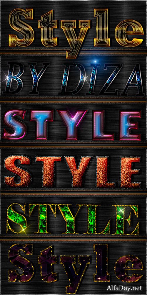 Text styles by Diza - 7