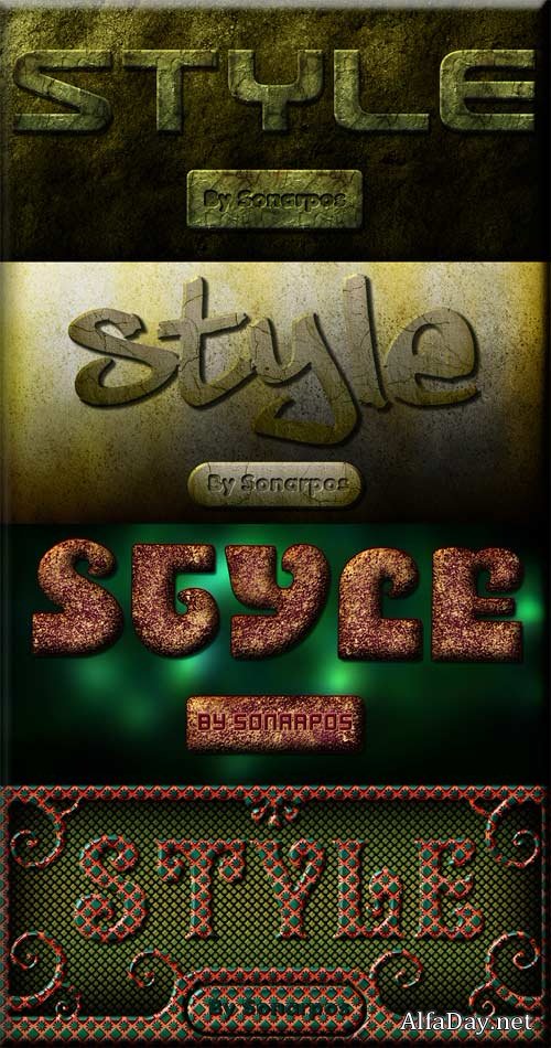 Set of the varied styles - 14