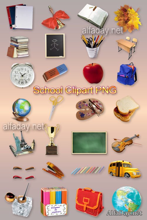 ������� PNG ����� | School Clipart PNG