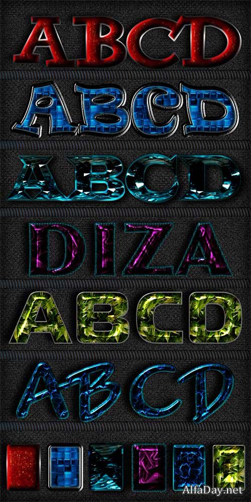 Text styles by Diza - 11