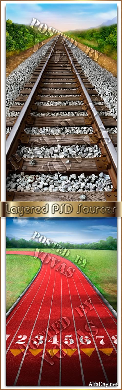 ������������ PSD ��������� One Track & Track Event