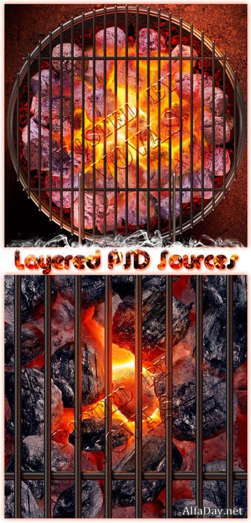 ������������ PSD ��������� Facing Griling & Full Grate
