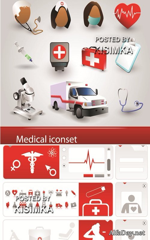 Stock: Medical iconset