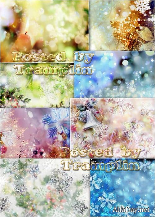 ��������� ���������� ����  - Brilliant New year's backgrounds