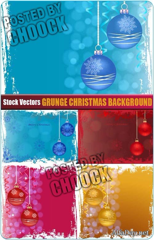��������� ���������� ��� | Grunge Christmas background