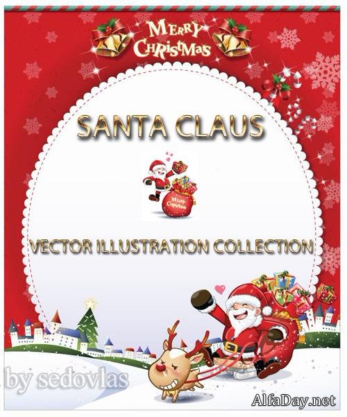 ��������� ������� - Santa Claus Illustration Collection