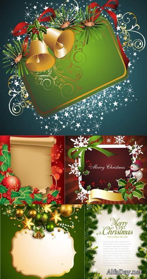 Stock: Merry Christmas background 12