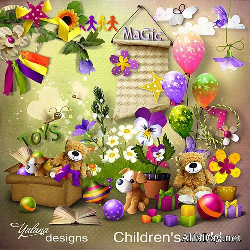 ����������� ������� �����-����� - ��� ����� / Scrap Children's world