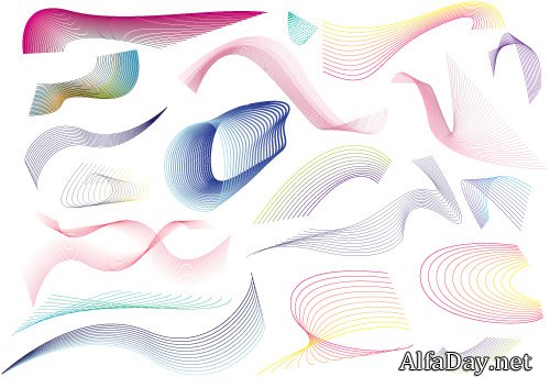 ��������� �����, ������� (Vector lines)