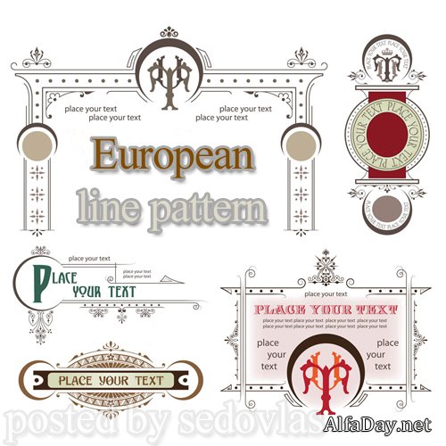 ��������� ������� - European line pattern