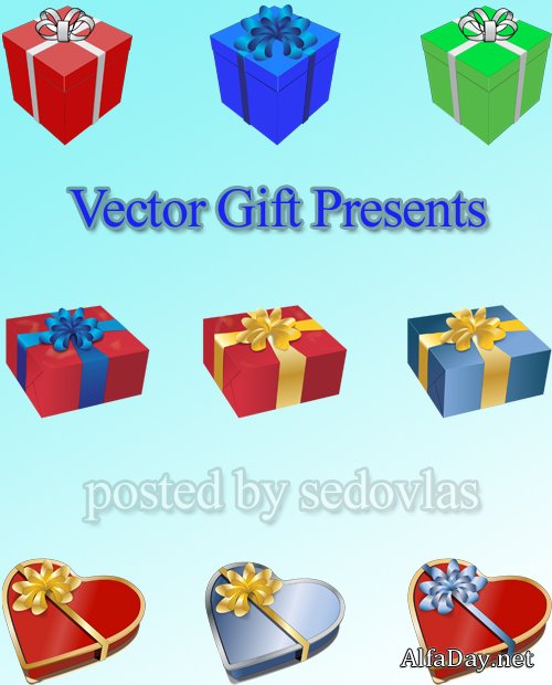 ��������� ������� - Vector Gift Presents