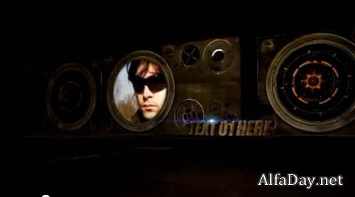 �����-����� ������ MaxAfter After Effects Project - Machine