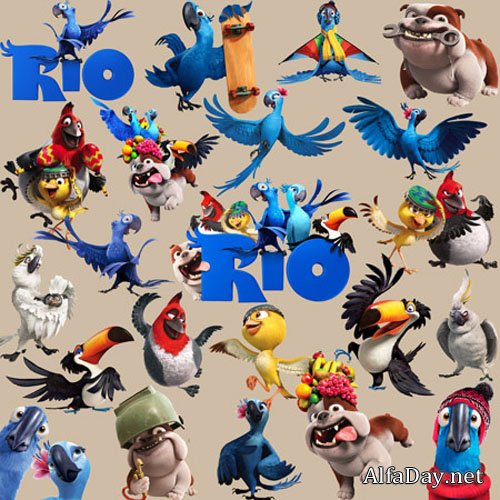 ������� � PNG �� ���������� ���� - ��� Cartoon Clipart Rio