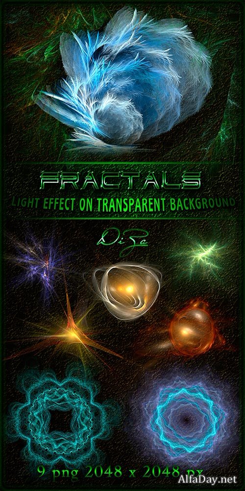 ������� PNG �� ���������� ���� - ��������, ����������� ���� Fractals