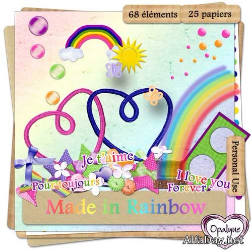 ����� ����� - ������� �� ������ Scrap - Made in rainbow