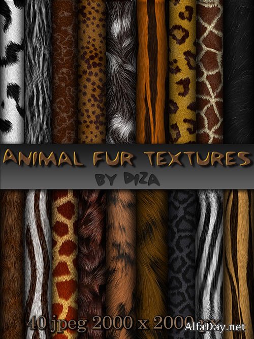 �������� ��� ������� - ��� �������� Animal fur textures