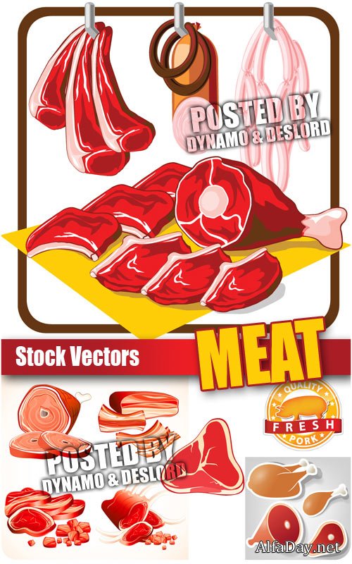 ���� - ��������� ������� Meat Vector
