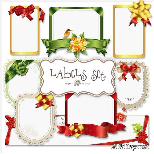 ������ � ������� Ribbons Labels