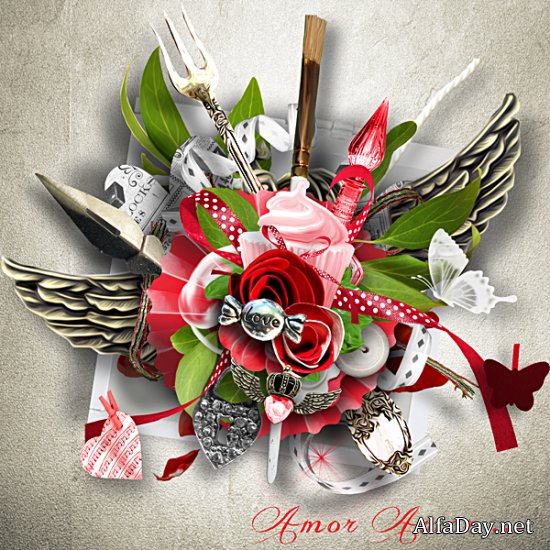 ������������� �����-����� - ������, ������ Scrap Amor Amor