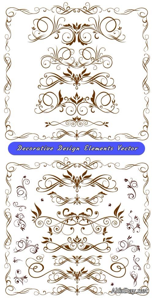 ��������� ������� Swirls Vector