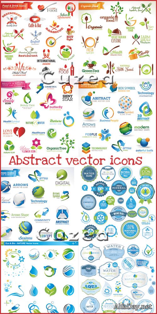 ������������� ������ - ��������� ������� | Icons in vector