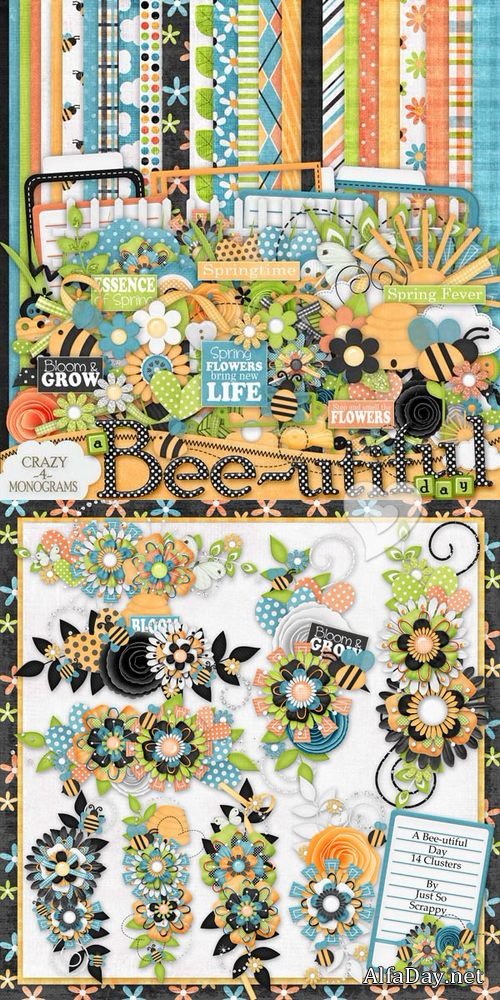 Scrap kit A Bee-utiful Day