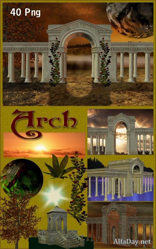 ���� Arch - ������� � PNG �� ���������� ����