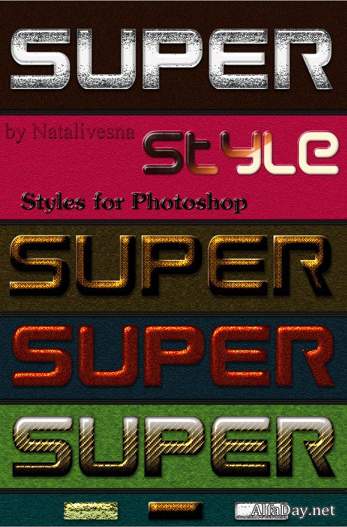 ����� ��� Photoshop � Super style