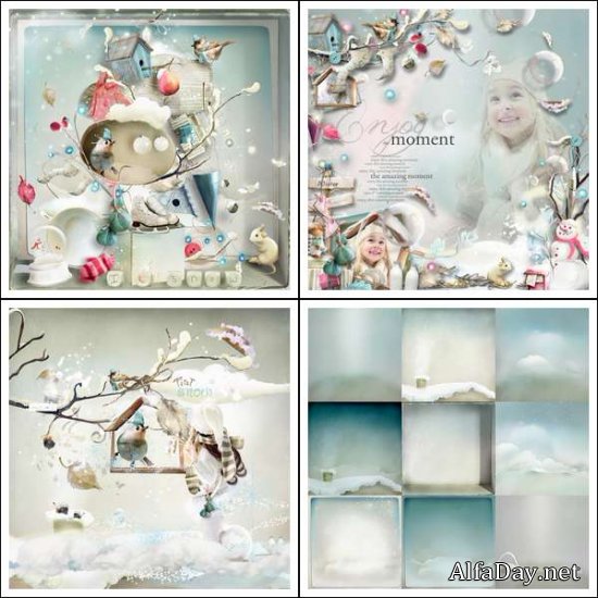 ������ �����-����� - ������� ����� Snowflake Dance Scrap