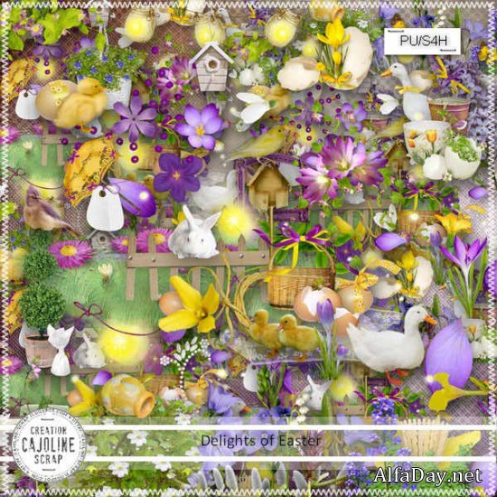 �����-����� - ���������� ������ Scrap Delights of Easter