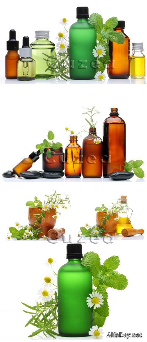 ������� ����� ��� ���� �� ����� ���� - ���� / Essential oil for skincare - Stock photo