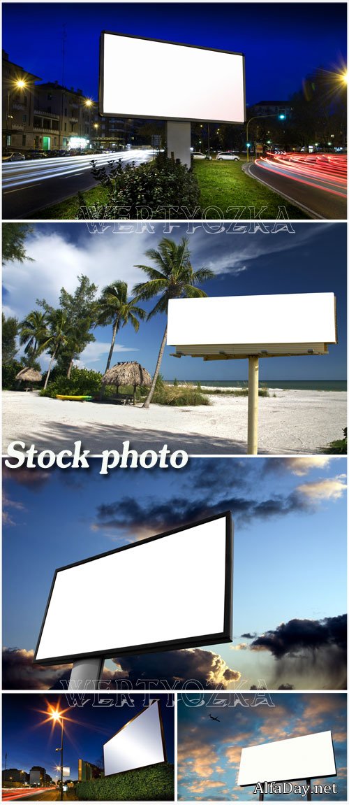 ��������, ��������� ���� / Billboards - Raster clipart