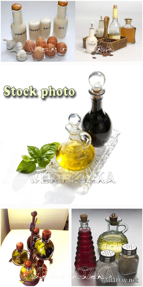 �����, ����, �������� / Oil, sauce, seasoning, stock photos