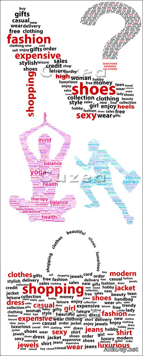 ���������� ��������� ������� / Creativ vector inscriptions