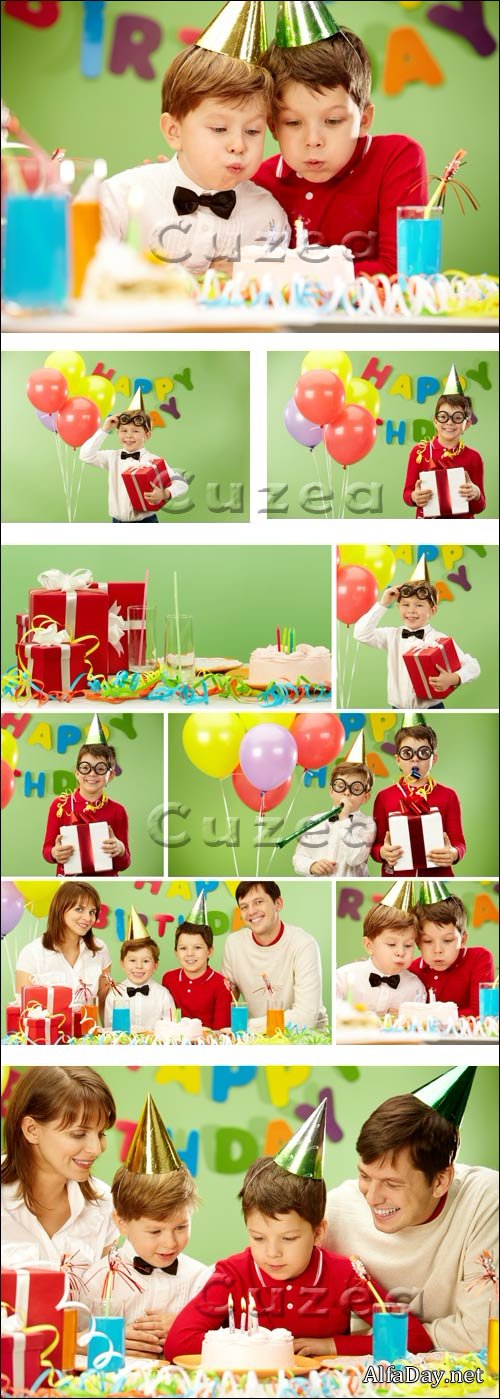 ������� ���� �������� / Children birthday - stock photo