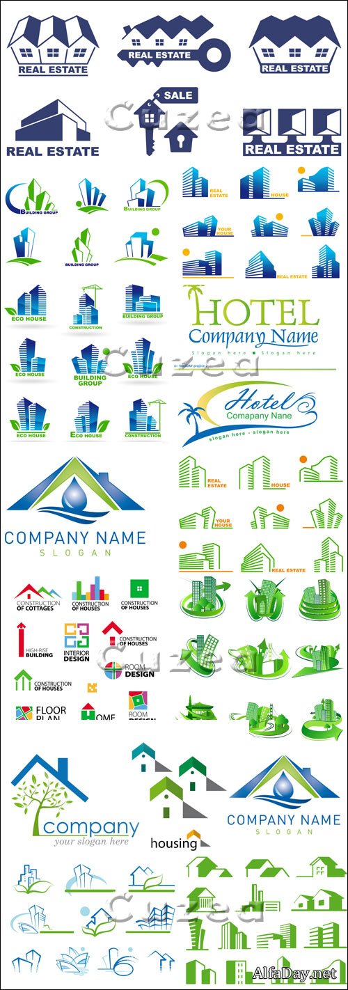 ������ ��������, 5 / Business logo, part 5 - vector stock