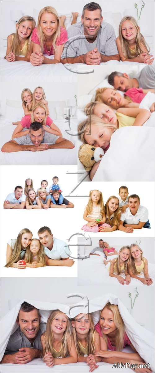 ���������� �����, 10 / Happy family, 10 - stock photo
