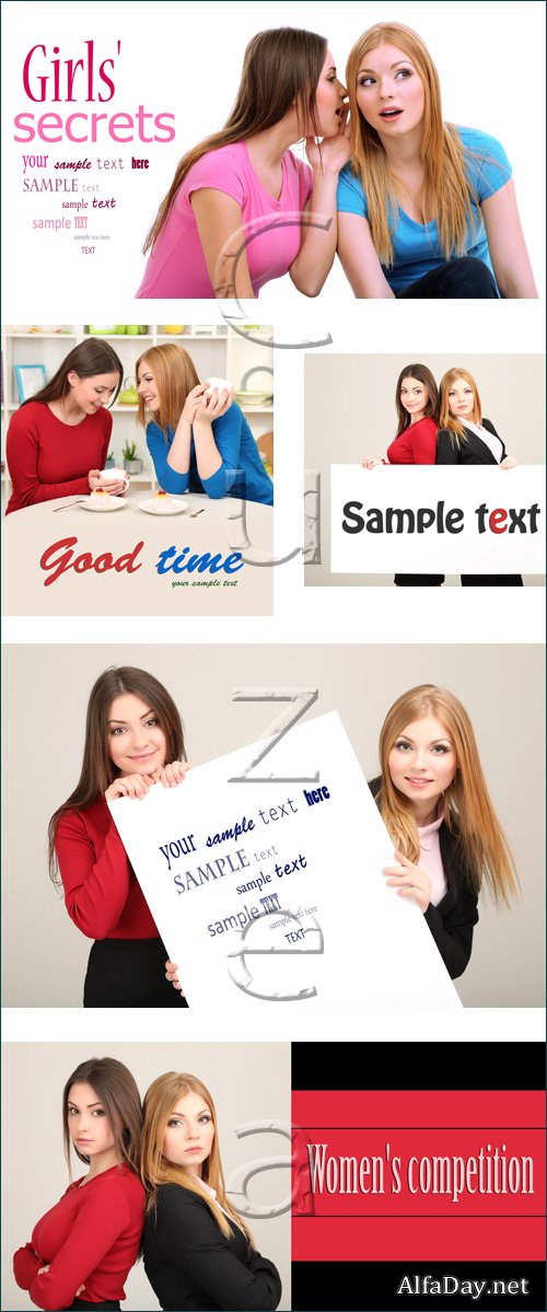 Girls secret - stock photo