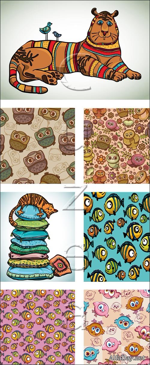 Animals vector collection, 20