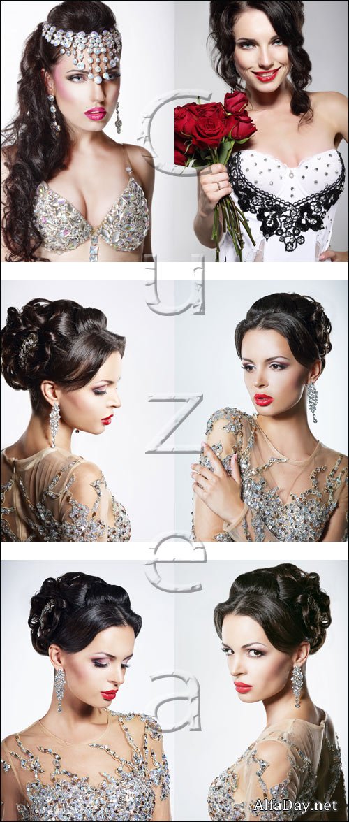 Glaumour girls, 26 - stock photo