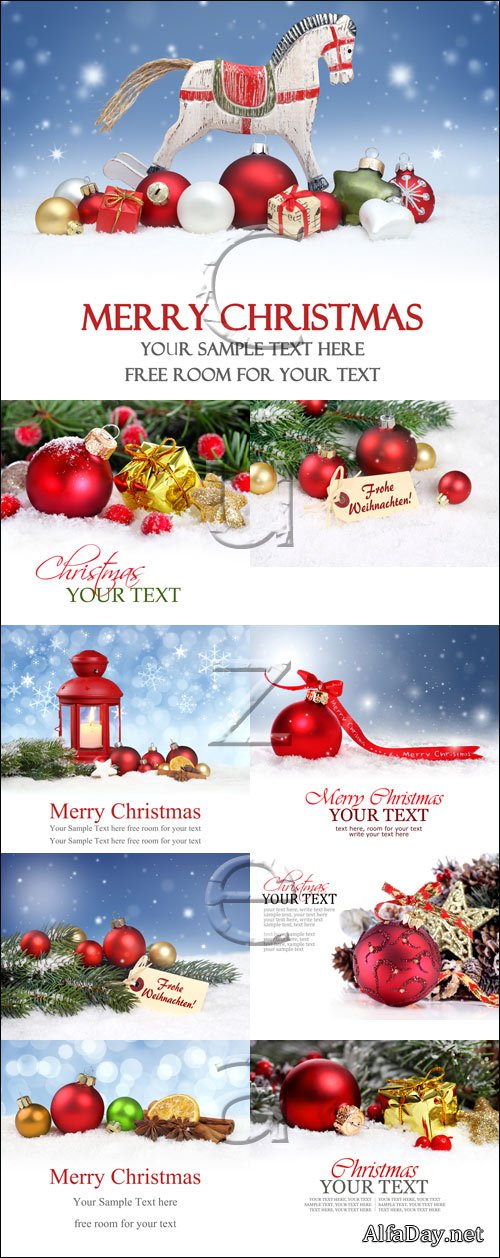 Merry christmas backgrounds 2014 and place for text - strock photo