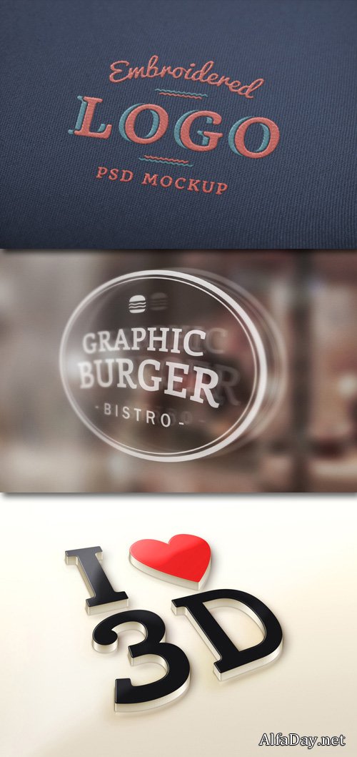 ������ ��������� ��� Photoshop - ������� �� �����, �� ������ �������, 3D �������